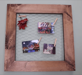How to make a rustic wire frame