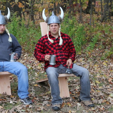 How to make a viking chair easily + free plans