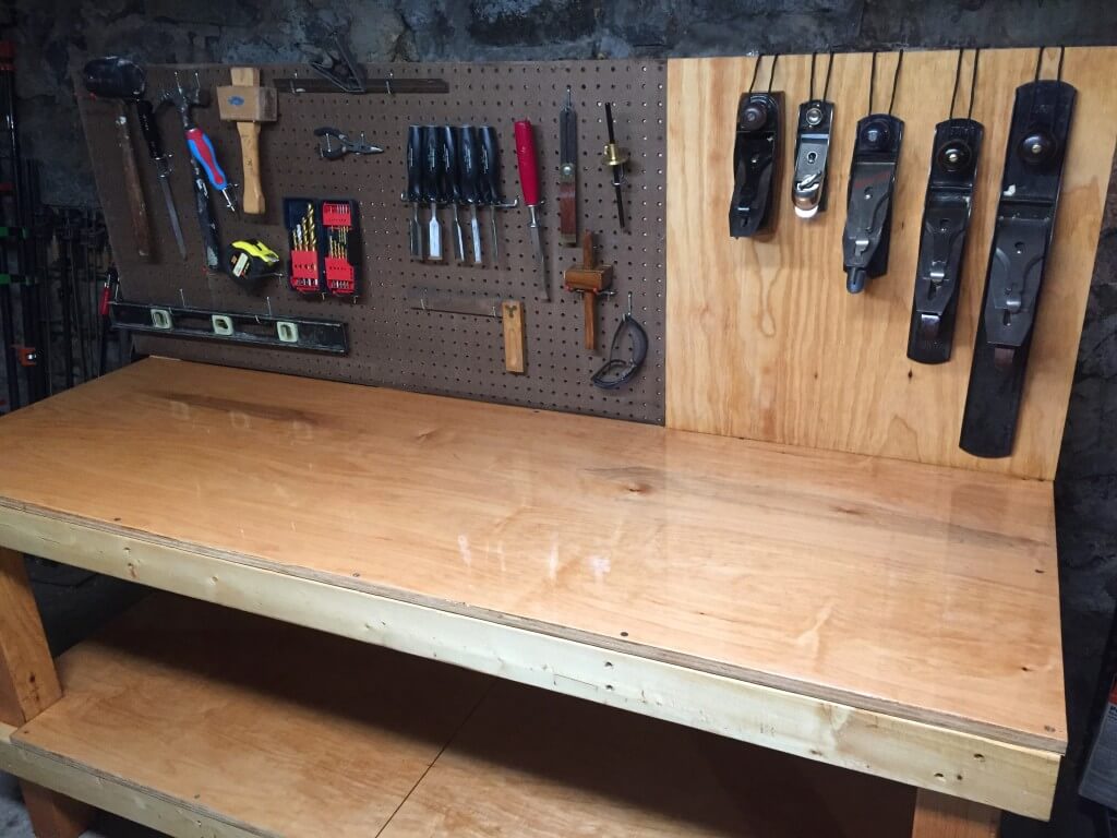how to build an easy workbench