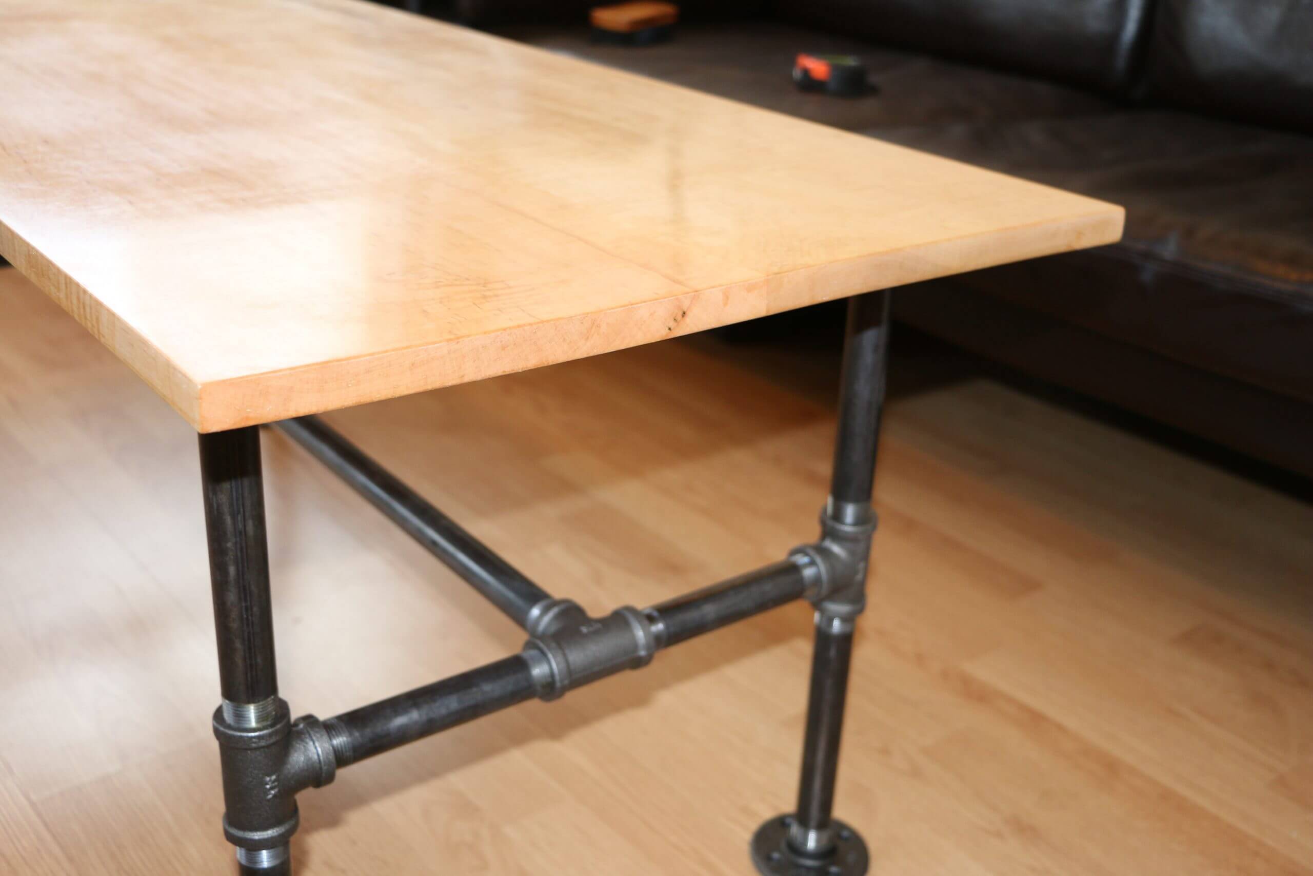Build A Modern Pipe Leg Coffee Table
