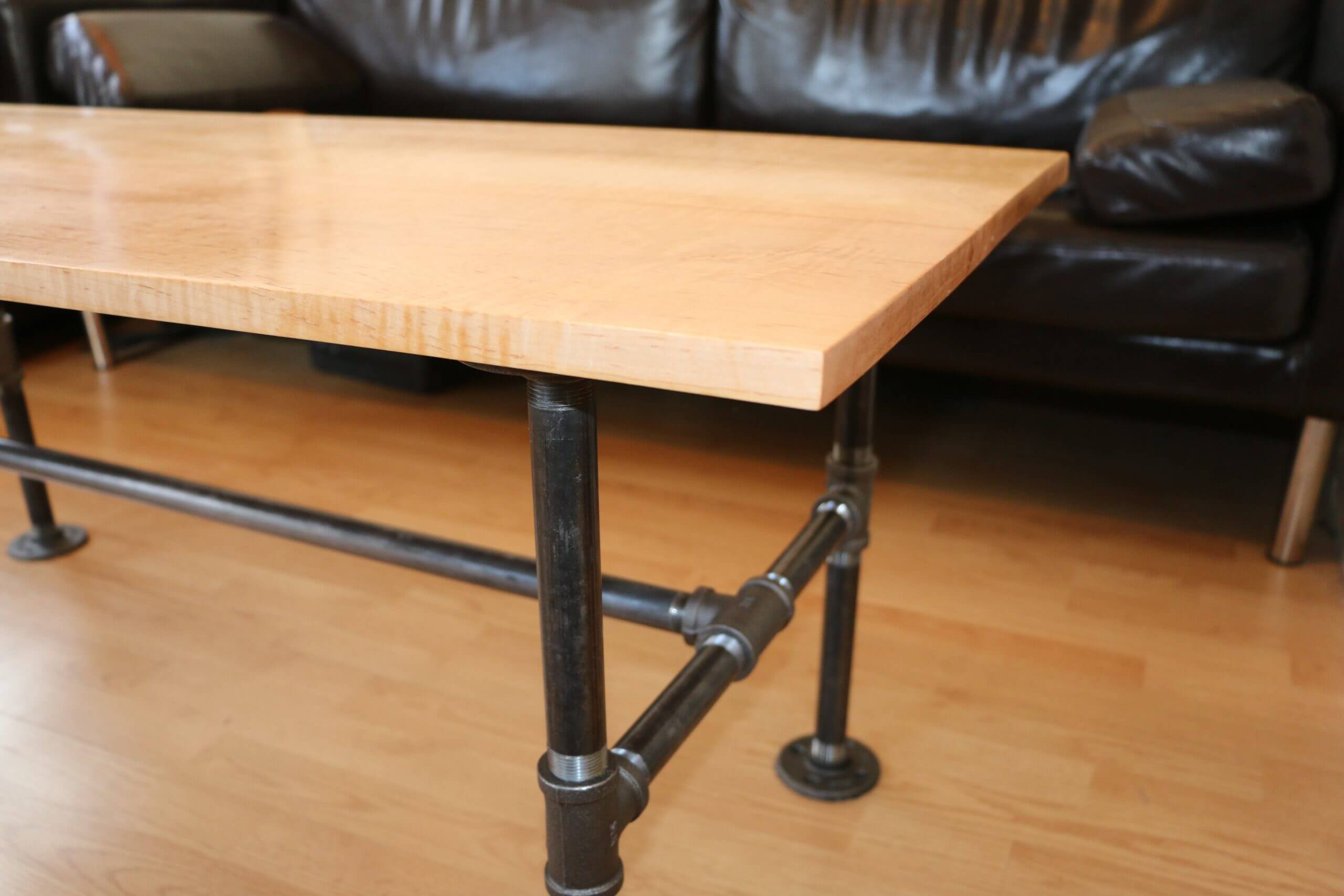 Build A Modern Pipe Leg Coffee Table